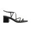 Womens/ladies Block Heel Sandals Black Steve Madden-1