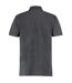 Polo Pour Hommes Gris Foncé Kustom Kit-2