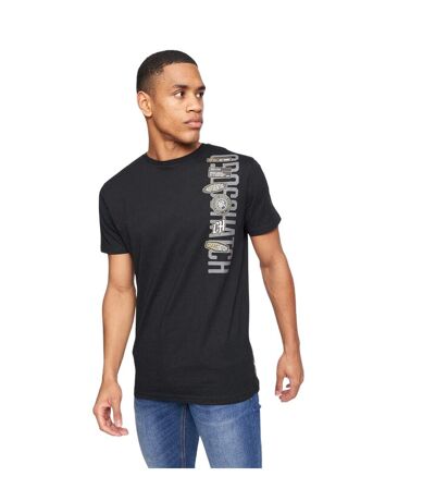 T-shirt pepperhill homme noir Crosshatch