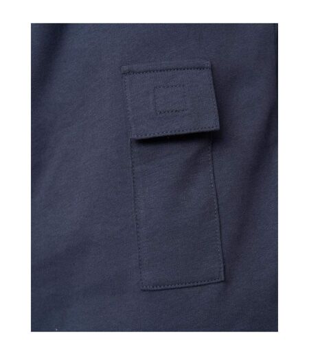 Mens trentflax t-shirt dark navy Duck and Cover