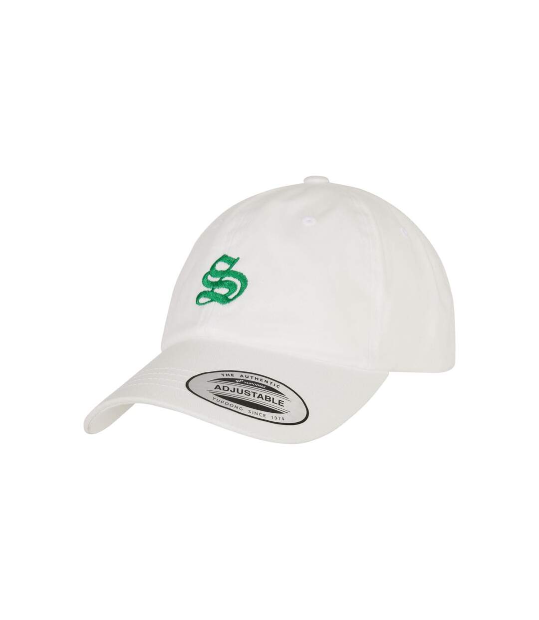 Casquette De Baseball Bonjour Bitches Blanc Vert Mister Tee-1