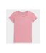 T-shirt Motif/style Imprimé Femme Rose 4F-1