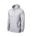Sweat À Capuche Cape Homme Gris Clair Malfini-3