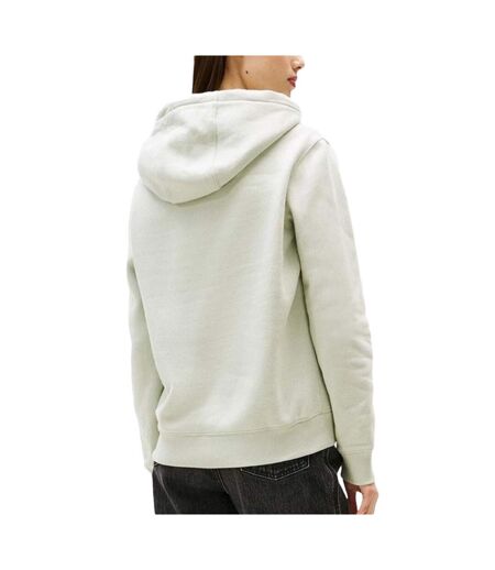 Sweat à capuche vert clair femme tommy hilfiger flag - l