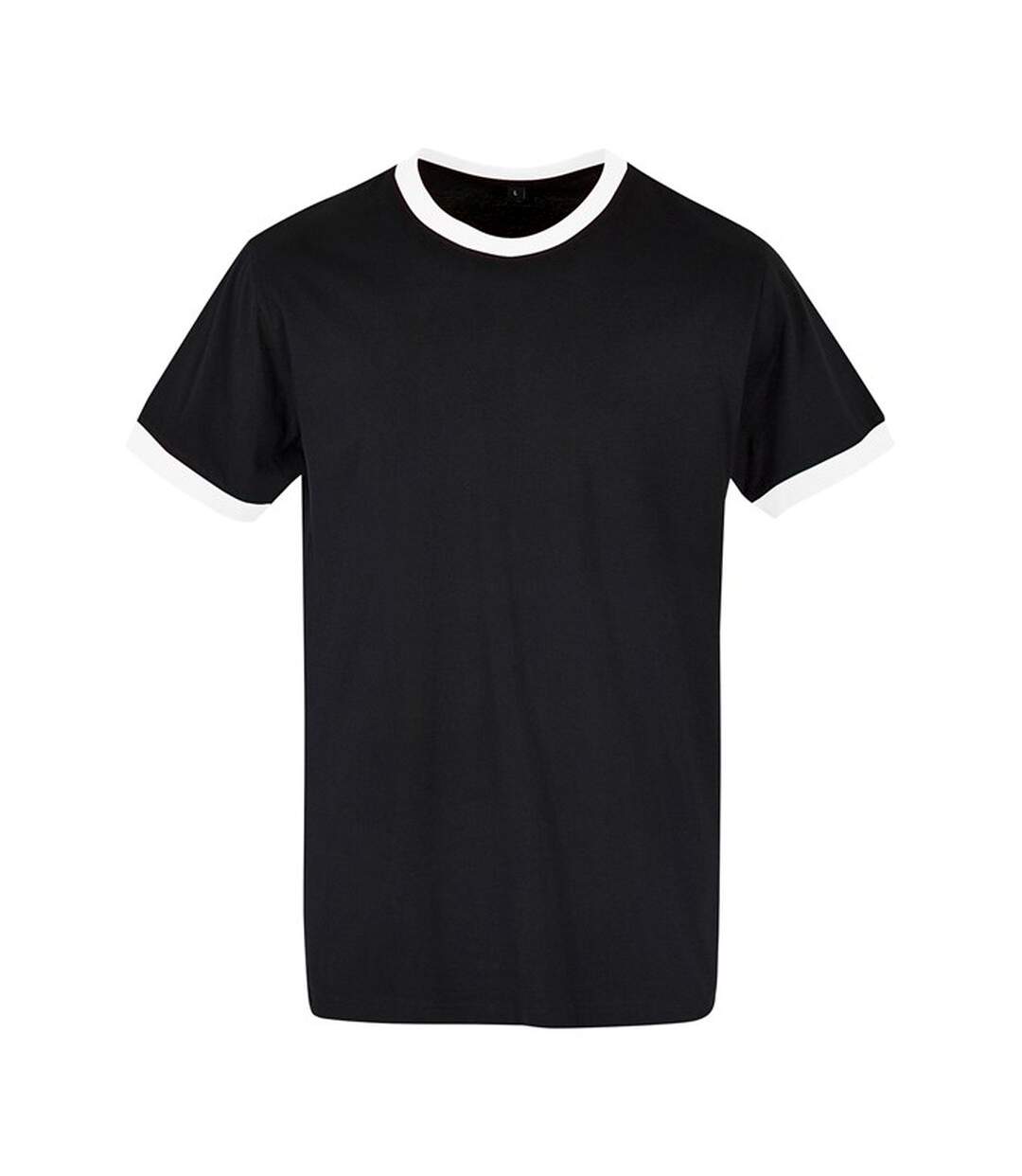 T-shirt homme noir / blanc Build Your Brand