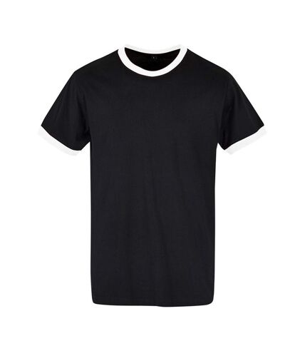 Build Your Brand Mens T-Shirt (Black/White) - UTRW8967