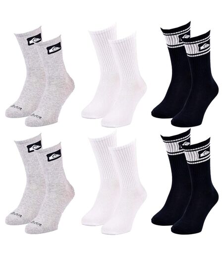 Chaussettes QUIKSILVER REGULAR CREW 6 Pcs 2820
