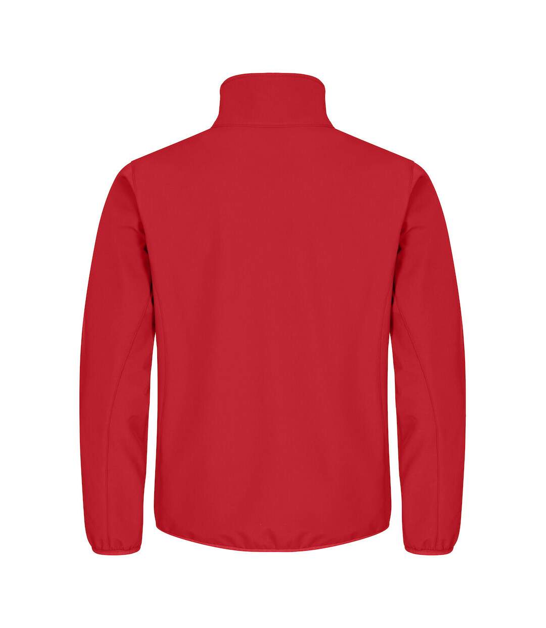 Mens Classic Soft Shell Jacket Red Clique-2