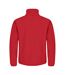 Mens Classic Soft Shell Jacket Red Clique-2