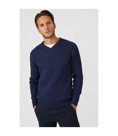 Pull premium homme bleu marine Maine