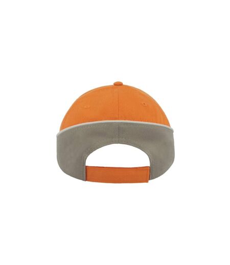 Atlantis - Casquette compétition RACING - Mixte (Orange / gris) - UTAB203