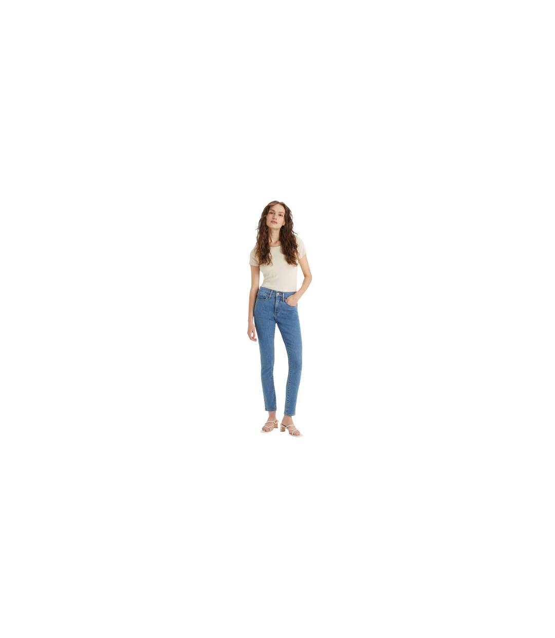 Jean Shaping Femme Bleu Levis-1