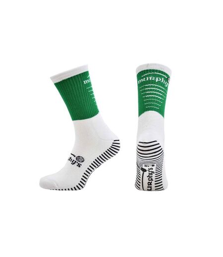 Unisex adult pro mid gaa socks green/white Murphys