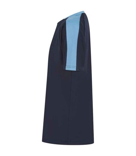 Unisex Team T-shirt Navy Sky Blue Finden And Hales