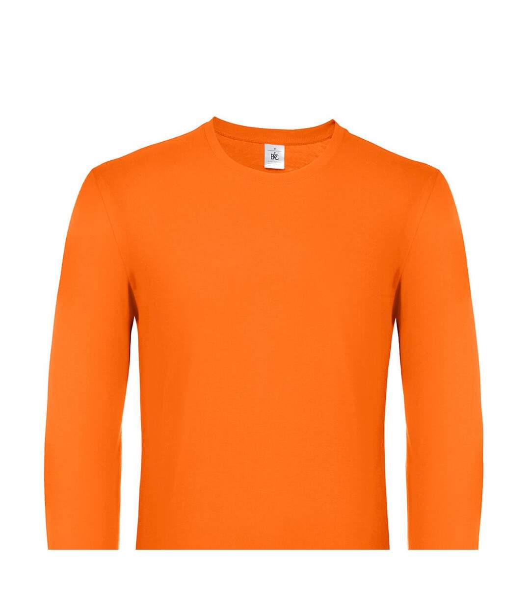 T-shirt Manches Longues #e150 Homme Orange B&C-2