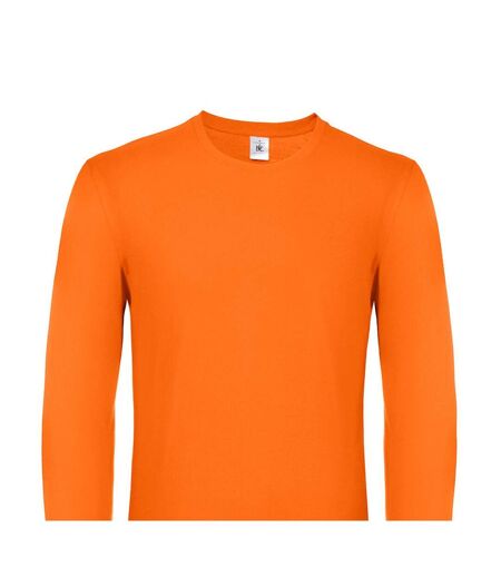 T-shirt Manches Longues #e150 Homme Orange B&C