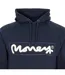 Mens Sig Hells Cotton Hoodie Navy Money-3