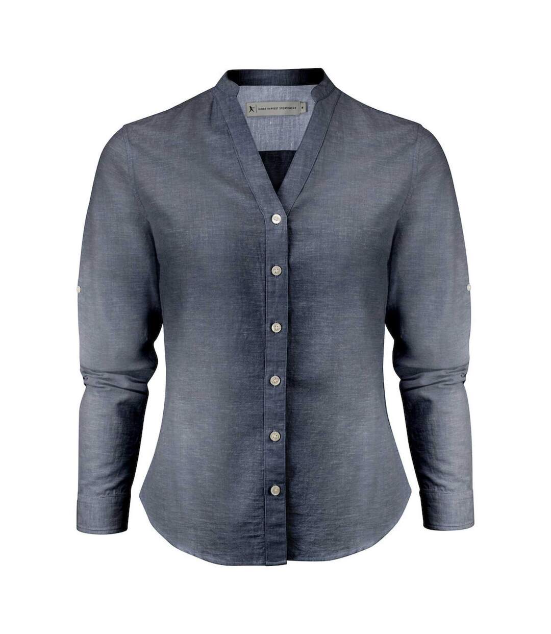 Chemisier Townsend Femme Bleu Marine James Harvest-1