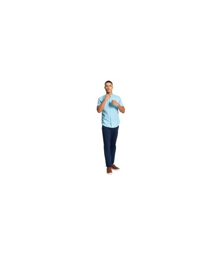 Chemise Manches Courtes Motif/style Signature Homme Bleu Ben Sherman