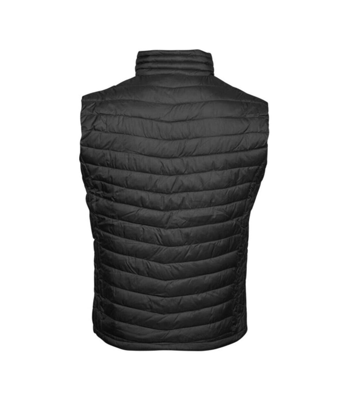 Tee Jays Mens Padded Zeppelin Vest Jacket / Gilet (Black)