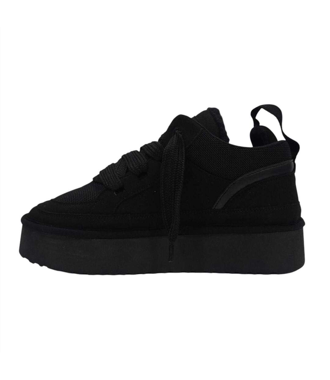 Baskets Snug Femme Noir Jack Wills-3