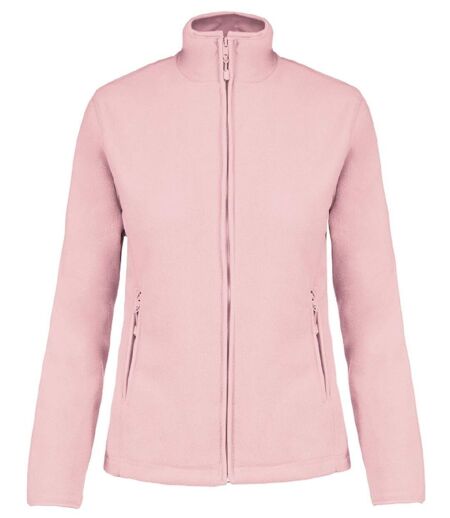 Veste micropolaire zippée - Femme - K907 - rose clair