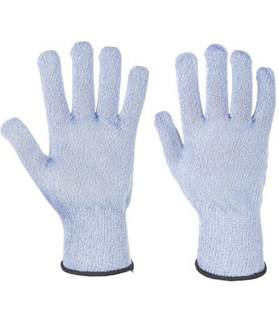 Unisex adult sabre lite grip glove l blue Portwest