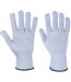 Unisex adult sabre lite grip glove l blue Portwest-1