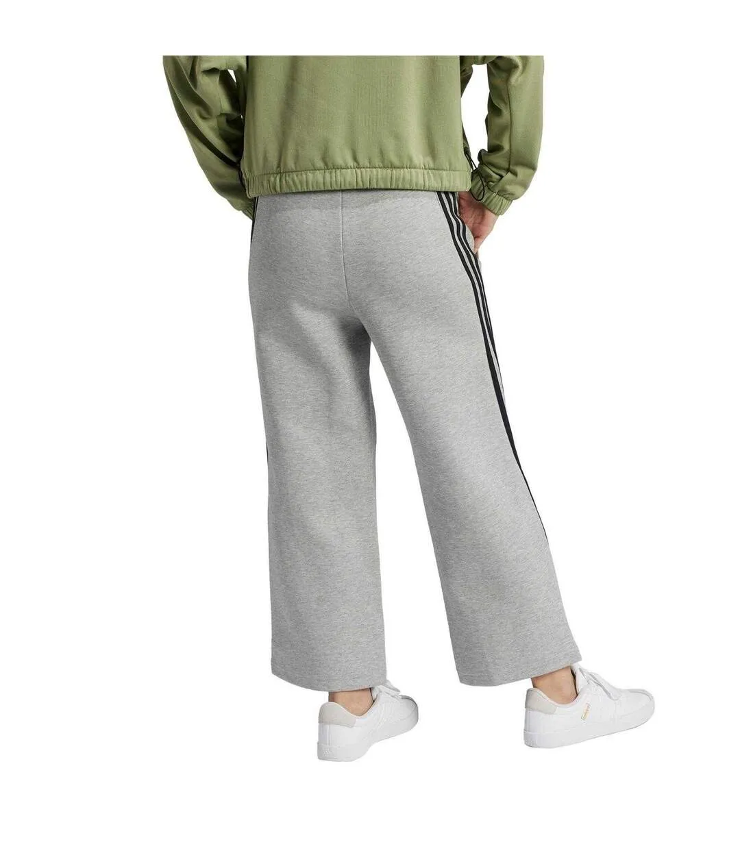Pantalon De Jogging 3s Femme Gris Moyen Adidas-2