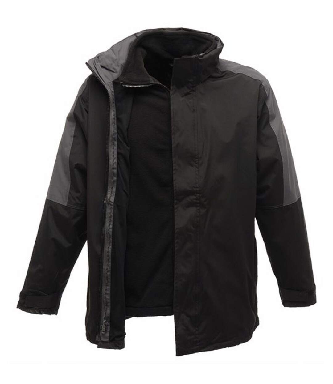 Veste parka homme 3 en 1 - TRA130 - noir