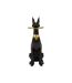 Vide-Poche Statue Chien Origami 91cm Noir-3