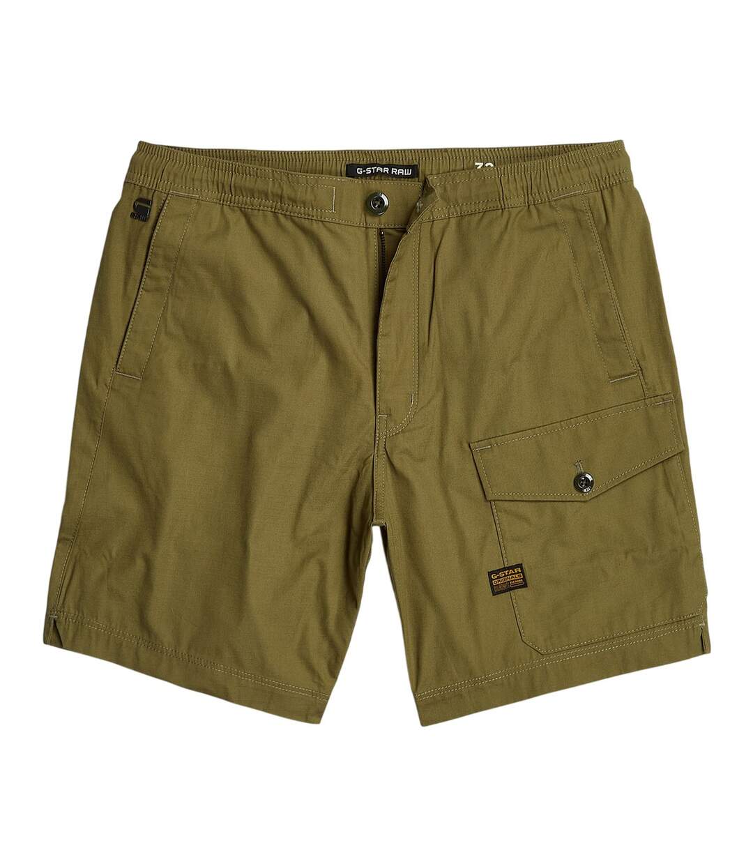 Mens Regular Sports Cargo Shorts Smoke Green G-Star-2