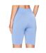 Short bleu femme adidas h49584 - l-2