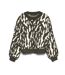 Pull blanc/marron femme vero moda nancy-1
