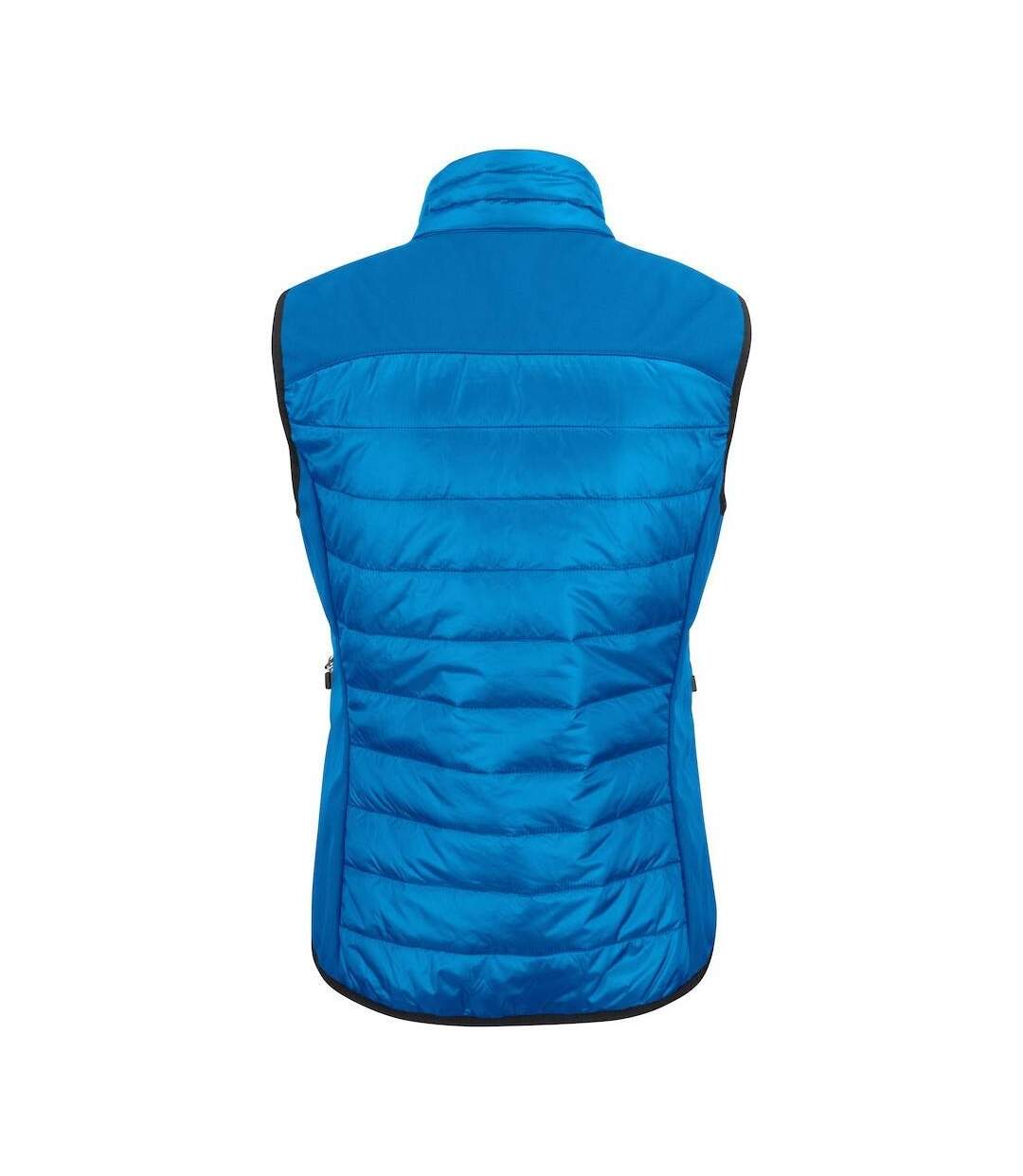 Womens/ladies Expedition Gilet Ocean Blue Printer-2