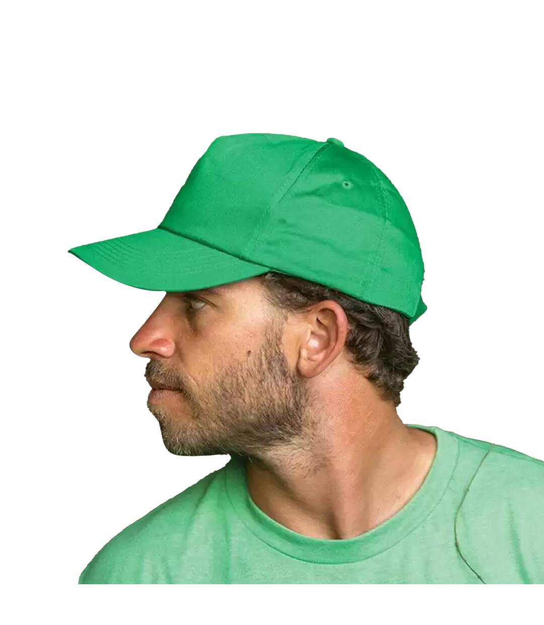 Casquette de baseball boston vert pomme Result Headwear-2