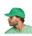 Boston 5 panel polycotton baseball cap apple green Result Headwear