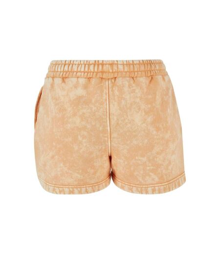 Short De Jogging Femme Orange Pâle Urban Classics