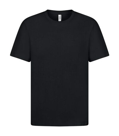 Casual Classics Mens Ringspun Cotton Longline T-Shirt (Black) - UTAB602
