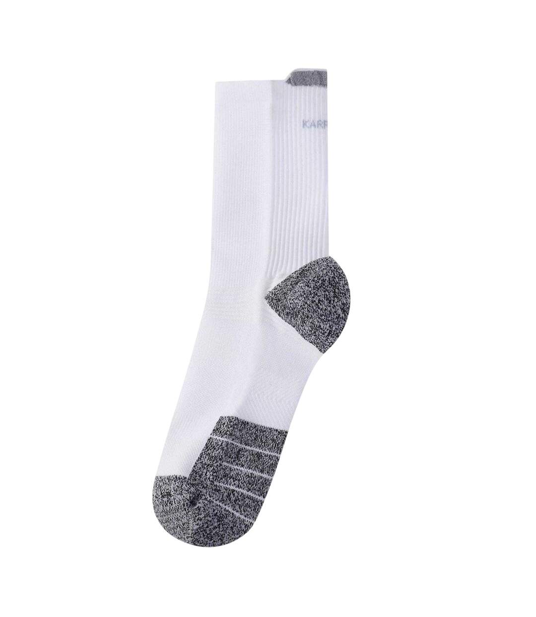 Womens/ladies Running Crew Socks White Grey Karrimor-3