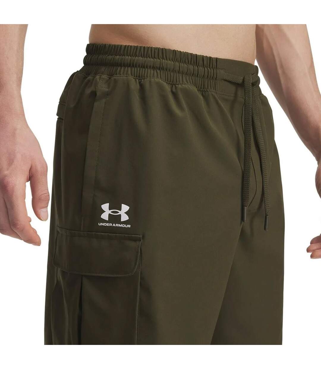 Short À Poches Vibe Homme Vert Under Armour-4