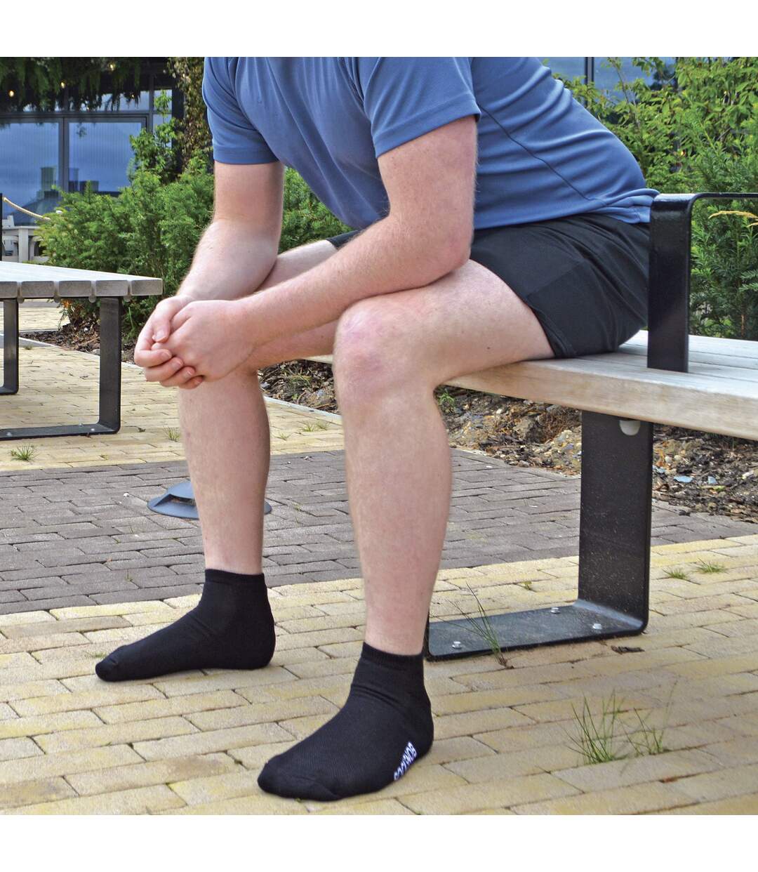 Mens 12 Pairs Bamboo Cotton Sports Socks-4