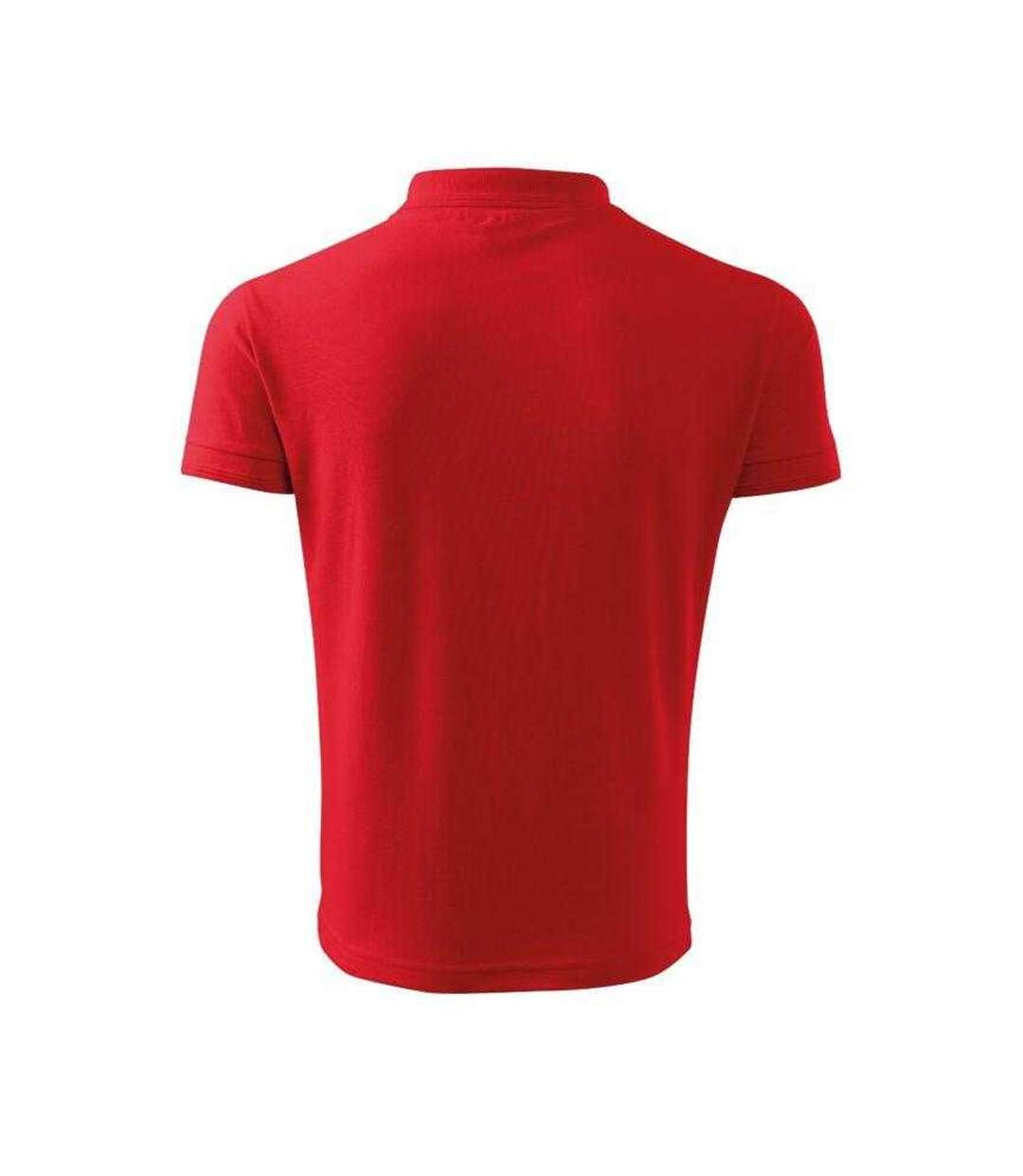 Polo Homme Rouge Malfini-2