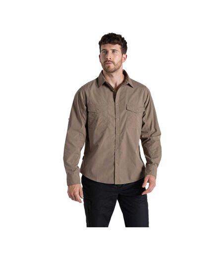 Chemise Manches Longues Kiwi Homme Beige Craghoppers Expert