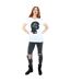 Disney Femme/Les femmes - T-shirt boyfriend en coton avec silhouette Inside Out (Blanc) - UTBI48872-4