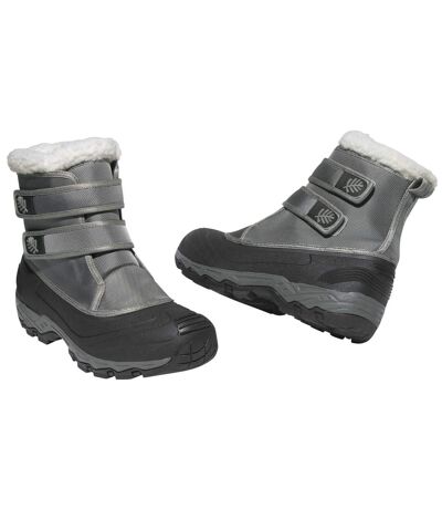 Men's Sherpa-Lined Snow Boots