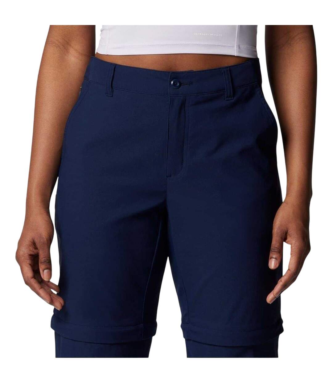 Pantalon À Poches Leslie Femme Bleu Marine Columbia-4