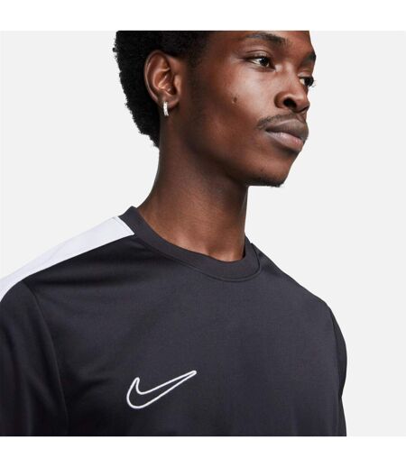 T-shirt Entraînement Academy Homme Noir Blanc Nike