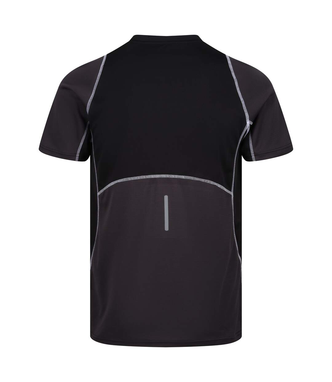 Mens virda iv t-shirt ash/black Regatta-2