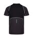 Mens virda iv t-shirt ash/black Regatta-2